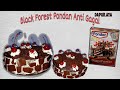 Cara Membuat Black Forest Pondan Anti Gagal
