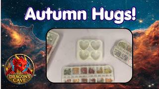 Autumnal pocket hugs - an easy beginner UV resin project!