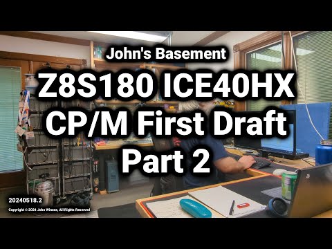 Z8S180, ICE40HX CP/M BIOS Port Part 2