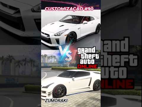Nissan GTR R35 vs Elegy RH8 #gta5 #gta5online #gtaonline #shorts