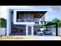Modern House Design  | 10m x 12m with swimming pool | 4 Bedrooms