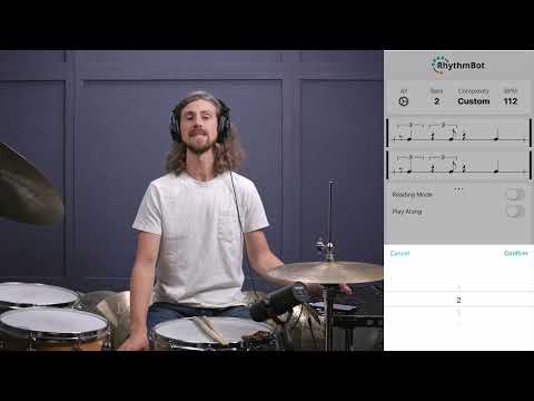 Master the 3-Over-4 Polyrhythm in a Triplet Groove With RhythmBot (Practice Idea #8)