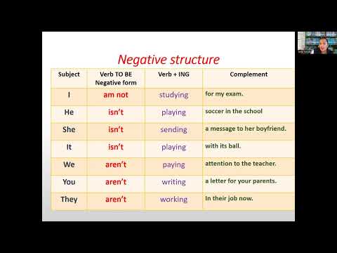 PRESENT CONTINUOUS CECYTEMGLISH