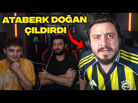 ATABERK DOĞAN ÇILDIRDI! | FENERBAHÇE 1-1 GALATASARAY MAÇINI İZLİYORUZ!