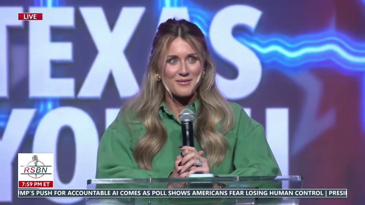 Riley Gaines Delivers Powerful Message at Her Third Texas Youth Summit - 10/09/26