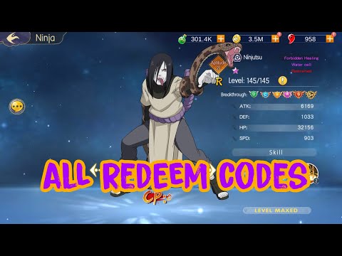 Ninja Shippuden | All Redeem Codes April - Naruto RPG Android iOS | Ninja Shippuden Gift Codes