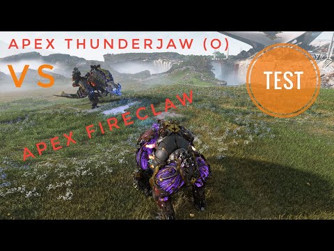 TEST: Apex Thunderjaw (ovr) vs Apex Fireclaw