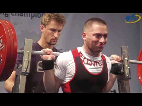 Men SJr 83kg - European Sub-Junior & Junior Classic Powerlifting Championships 2024