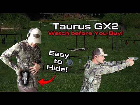 NEW Taurus GX2 Review \u0026 Shoot 13+1 9mm Sub Compact G2C Replacement