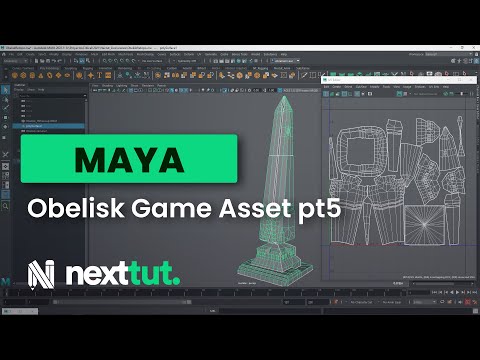 MAYA TUTORIAL Obelisk Game Asset part1