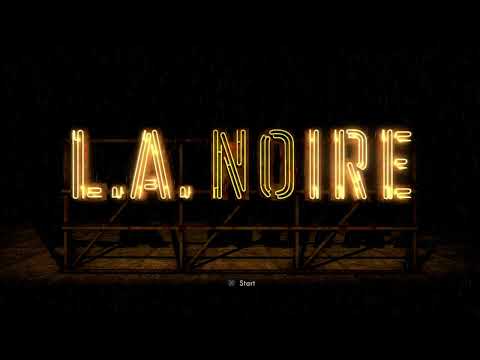 LA Noire Main Theme with Rain 10 Hours
