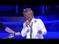 Rod Stewart & Carlos Santana - I'd Rather Go Blind.  live in Las Vegas