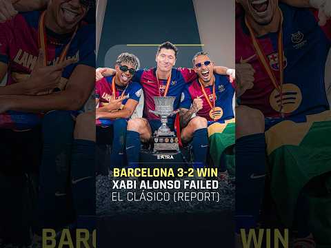 REAL MADRID FLOPPED? 😱 Why Xabi Alonso Failed El Clásico (Barcelona 3-2 Analysis) #ElClasico