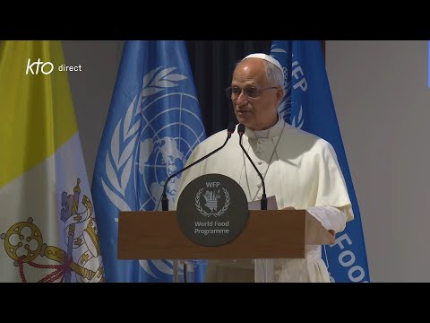 Visite du pape Léon XIV au siège du Programme alimentaire mondial - 22 juin 2026