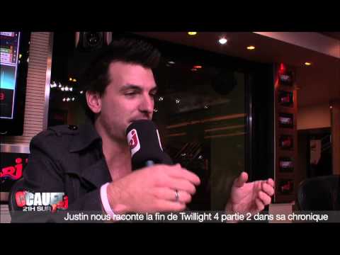 Justin nous raconte la fin de Twillight 4 partie 2 dans sa chronique - C'Cauet sur NRJ