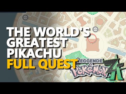 The World's Greatest Pikachu FULL QUEST Pokemon Legends Z-A (Light Ball reward)