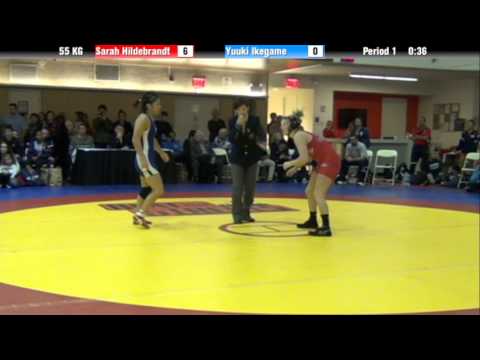 WM 55 KG Finals - Sarah Hildebrandt vs Yuuki Ikegame