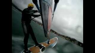 preview picture of video 'Plimmerton Windsurfing fun'