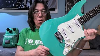 Video thumbnail for Unboxing Ibanez AZ2203N Seafoam Green by TomoFujitaMusic