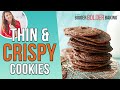 Thin & Crispy Chocolate Chip Cookies 🍪