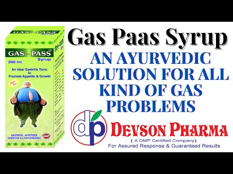 Gas pass syrup, ayurvedic syrup for gas, acidity, constipati...