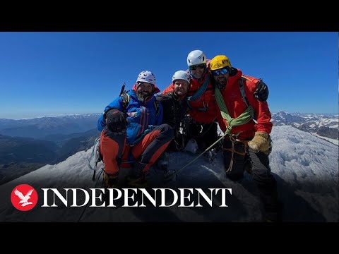The Independent | First above-the-knee double amputee reaches peak of Matterhorn