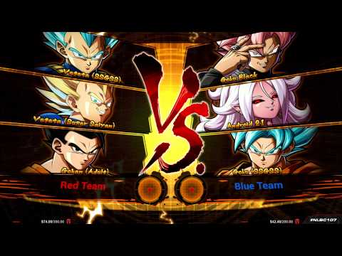 NLBC v.107 - Dragon Ball FighterZ - Tournament Play 1 [1080p/60fps] (TIMESTAMP)