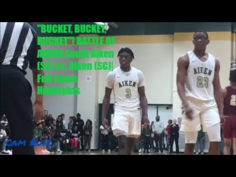 "BUCKET, BUCKET, BUCKET"! BATTLE OF AIKEN! South Aiken (SC) vs. Aiken (SC)| Full Game Highlights