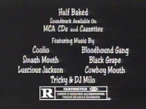 Half Baked Movie Trailer 1998 - TV Spot