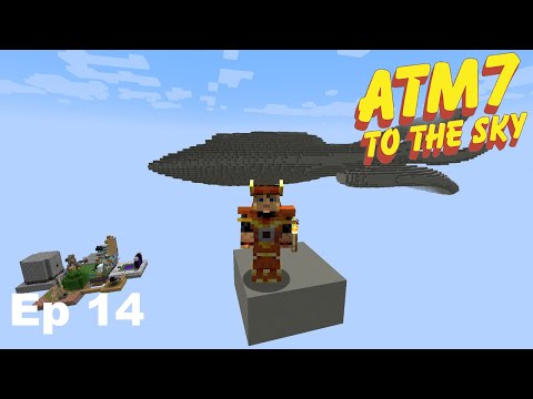 ATM 7 To The Skys - Episode 14 - The Poorville (My Orville Base)