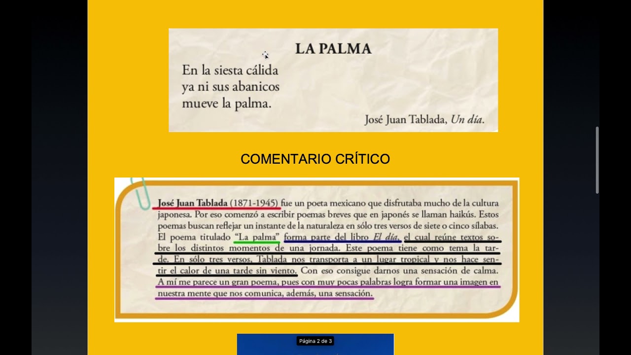 Sec. 11 Leer y comparar poemas. Sesión 7 y 8. Integrar y compartir la compilación. 1er.grado de Ts.