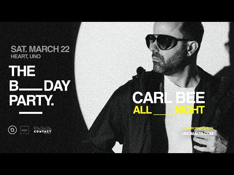 CARL BEE All Night Long at Heart, UNO, Malta