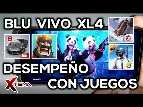 BLU VIVO XL4 - DESEMPEÑO CON JUEGOS