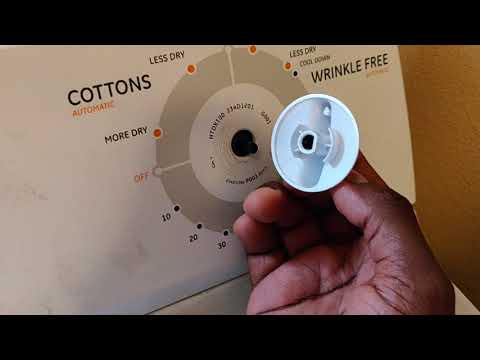 image-Why is my dryer knob stuck?