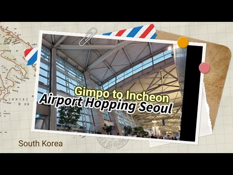 Encontrando o Aeroporto de Incheon a partir do Aeroporto de Gimpo Experimente Raw Vids Seul Coreia do Sul #planttorneyg