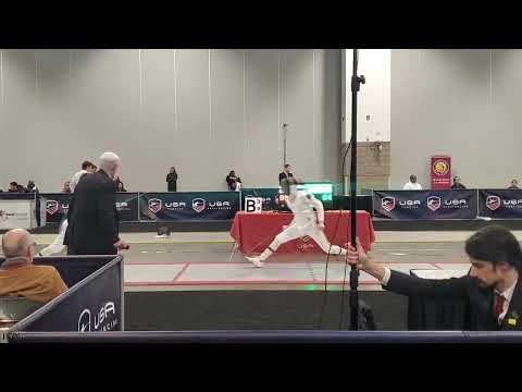 Junior Olympics 2023 JME - L16 - Nicky Candela v Noah Silvers