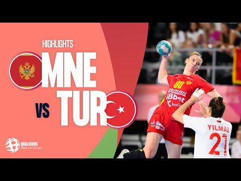 Montenegro vs Türkiye | HIGHLIGHTS | Round 1 | Women's EHF EURO 2024 Qualifiers