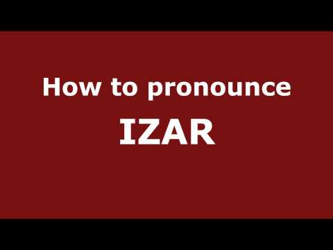 How to Pronounce IZAR in Spanish - PronounceNames.com
