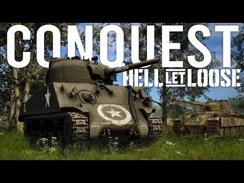 Hell Let Loose – First Tank Match in the NEW Conquest Mode!