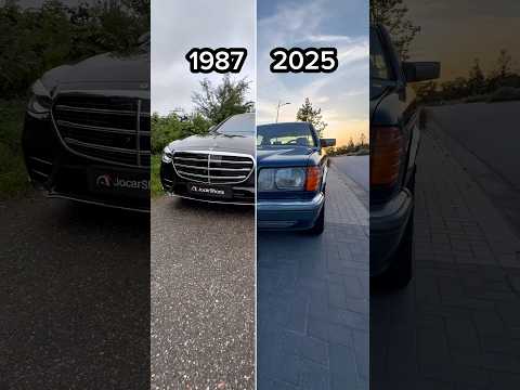 OLD vs NEW CAR 💎 #mercedes #nostalgia #classic #oldtimer #w126