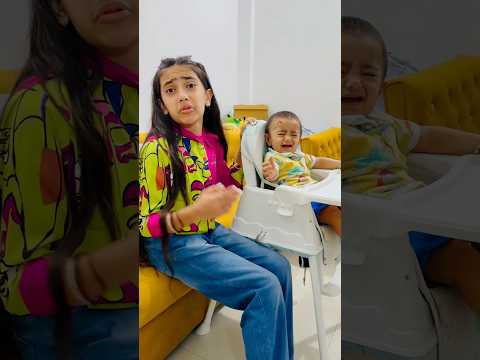 Samayra ko bahut dard hua 😰😱 #shorts #samayranarula #siblings