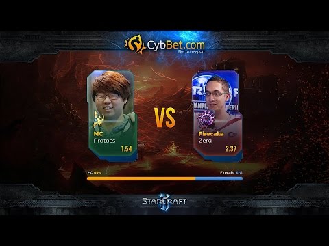StarCraft 2 LotV Cybbet Race Wars 2016 Ro8 Match 1: MC vs FireCake
