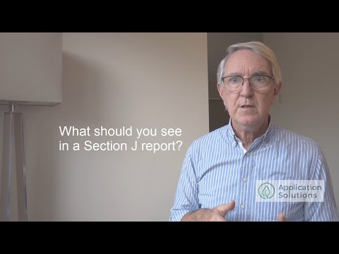 Section J of the building code - What's in a Section J Report