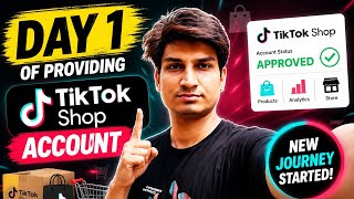 Day 1 of my mission || tiktok shop accounts 2026 #tiktokshop #sidehustle #onlineincome #earningmoney