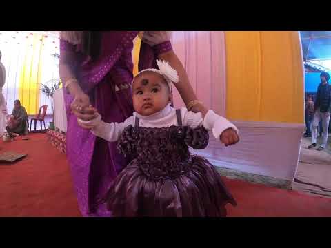 Tapaswi prapti's 1st birthday celebration 🎂 🎈