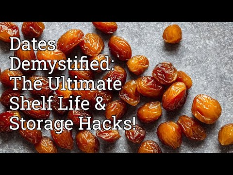 How to Store Dates: Keep Them Fresh for Years!