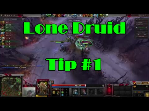 Lone Druid Pro Tip #1 Gank from the Jungle - Game Impact as Jungler