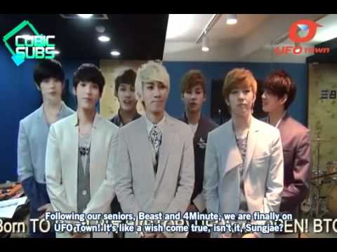 [CUBICSUBS] 120613 UFO Town Open Filming - BTOB