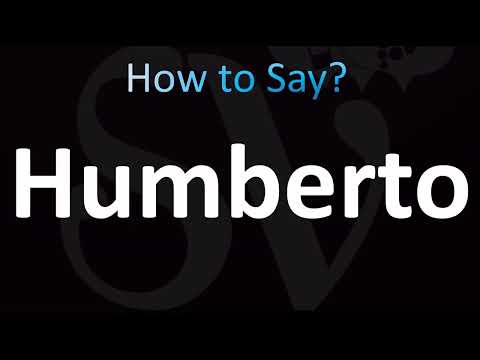 How to Pronounce Humberto (CORRECTLY!)
