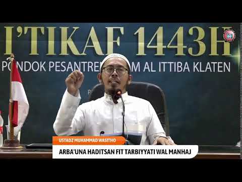 Kajian Kitab Arba'una Haditsan Fit Tarbiyyati Wal Manhaj #1